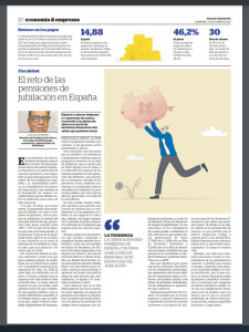 El reto de las pensiones de jubilación en España